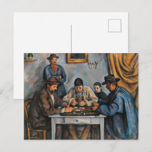 Cartão Postal Os Jogadores de Cartas Paul Cezanne
