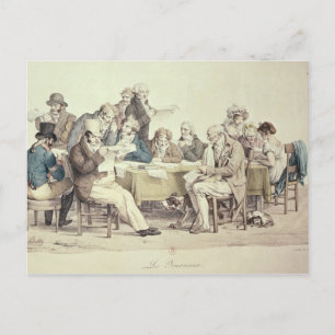 Cartão Postal Os jornais