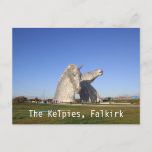 Cartão Postal Os Kelpies, Falkirk, cartão-postal