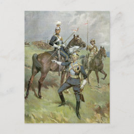 Cartão Postal Os Lancers do século 21 - Exército Britânico