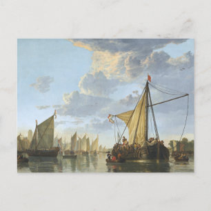 Cartão Postal Os Maas em Dordrecht por Dia