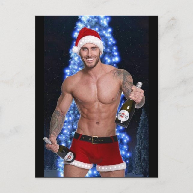 Cartão Postal Os melhores Hunks no Planeta! Hora Da Igualdade! (Frente)