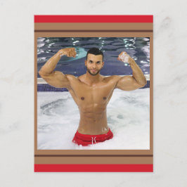 Cartão Postal Os melhores Hunks no Planeta! Hora Da Igualdade!