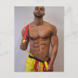 Cartão Postal Os melhores Hunks no Planeta! Hora Da Igualdade!