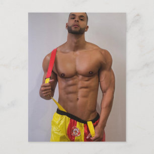 Cartão Postal Os melhores Hunks no Planeta! Hora Da Igualdade!