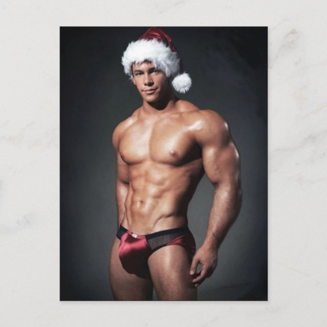 Cartão Postal Os melhores Hunks no Planeta! Hora Da Igualdade! (Frente)