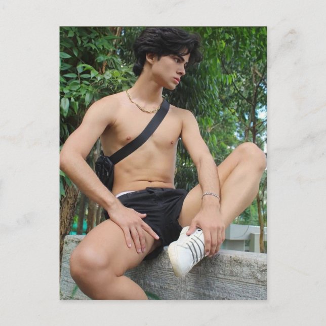 Cartão Postal Os melhores Hunks no Planeta! Hora Da Igualdade! (Frente)