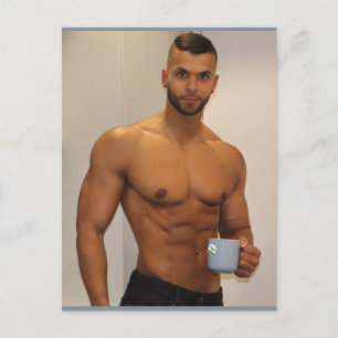 Cartão Postal Os melhores Hunks no Planeta! Hora Da Igualdade!