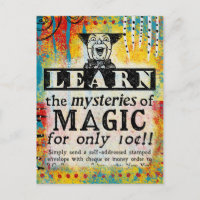 Os Mistérios da Magia - Divertido Anúncio Antigo