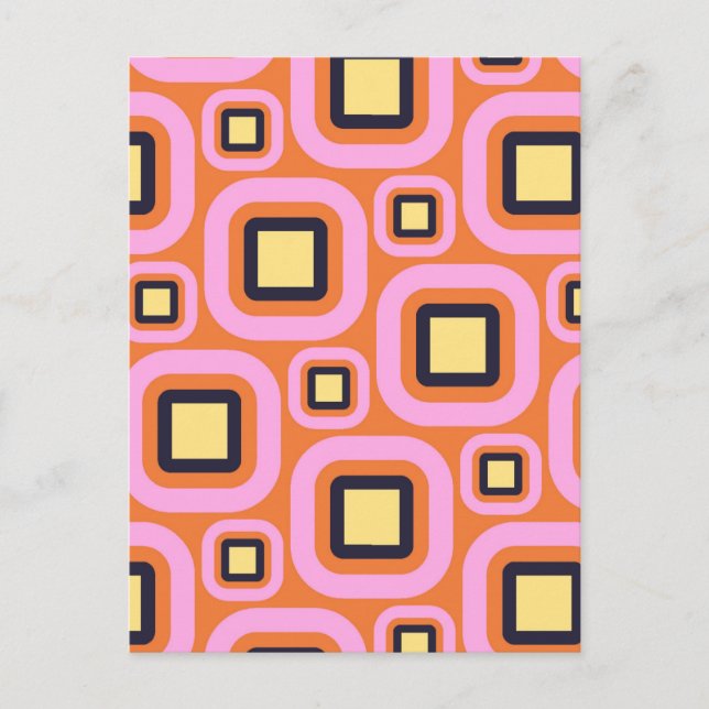 Cartão Postal Os Nomes Modernos Retangem 23 (Frente)