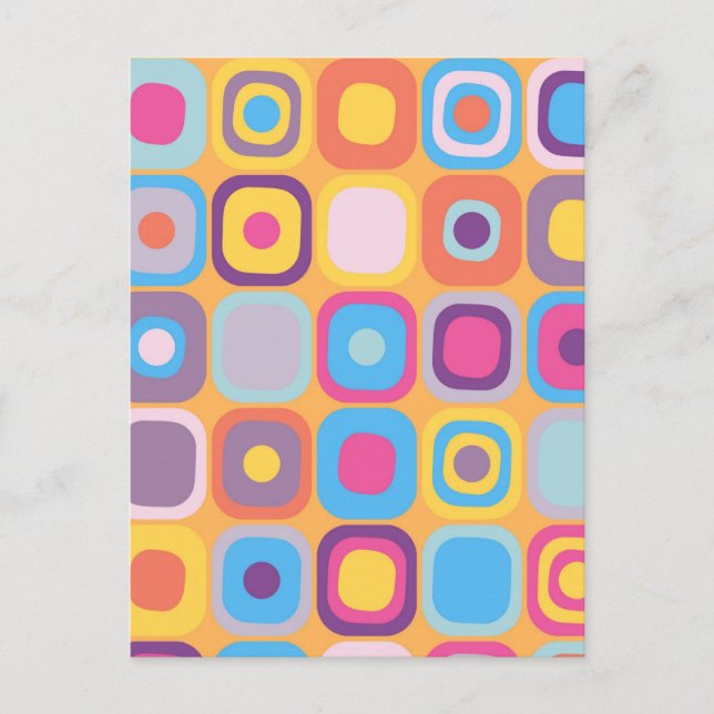 Cartão Postal Os Nomes Modernos Retangem 31 (Frente)