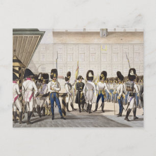 Cartão Postal Os novos Granadeiros Austríacos Imperiais após a