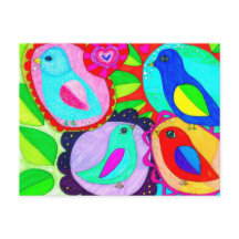 Os pássaros dizem que querem a liberdade!