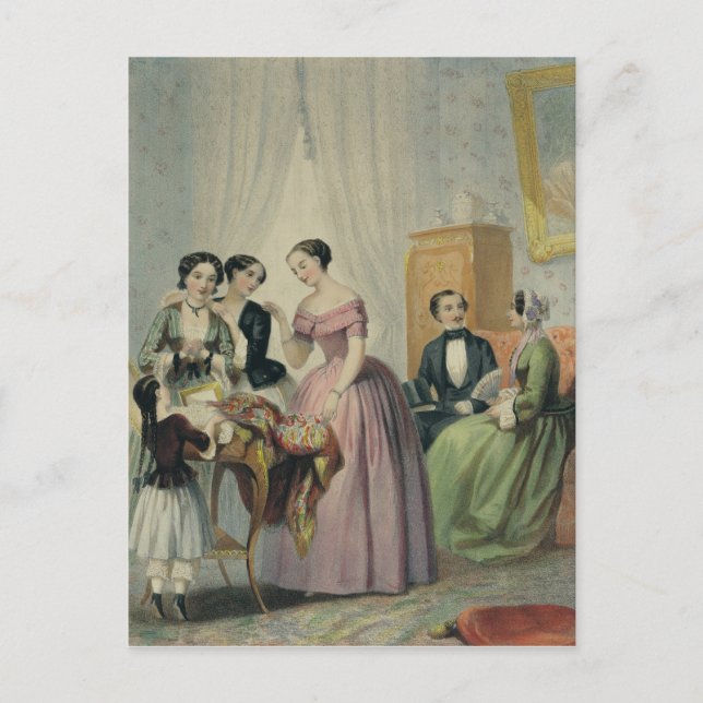 Cartão Postal Os Presentes De Casamento (Frente)