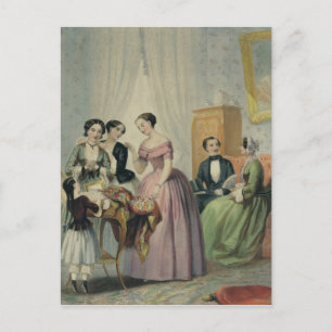 Cartão Postal Os Presentes De Casamento