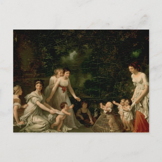 Cartão Postal Os primeiros passos (Frente)