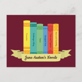 Cartão Postal Os romances de Jane Austen III