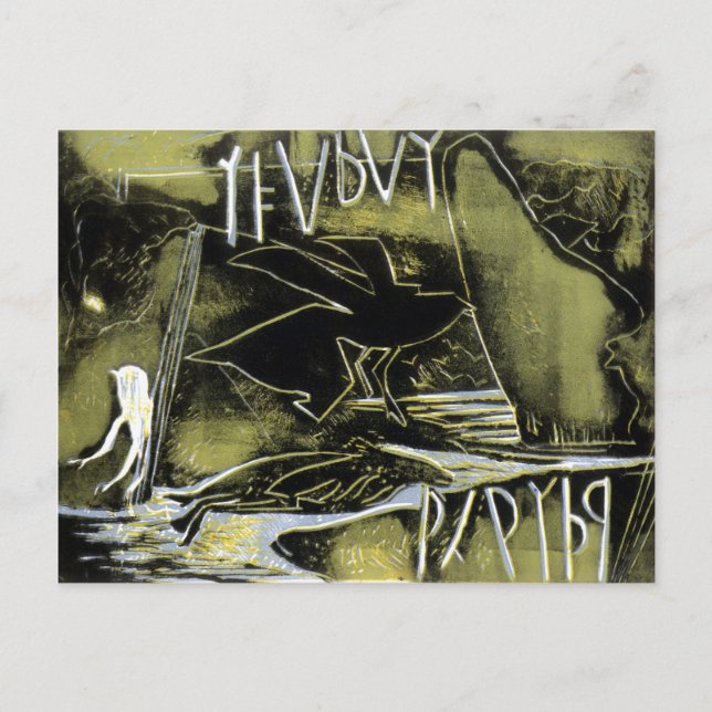 Cartão Postal Os séculos em mudança (Frente)