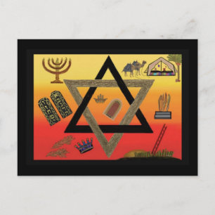 Cartão Postal Os Sete Pastores de Israel