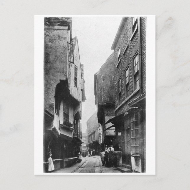 Cartão Postal Os Shambles 1901 (Frente)