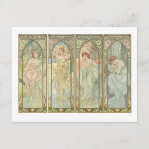 Cartão Postal Os Tempos Do Dia