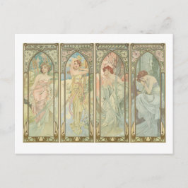 Cartão Postal Os Tempos Do Dia