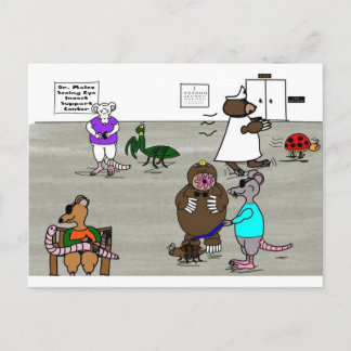 Cartão Postal Os Três Camundongos Cegos