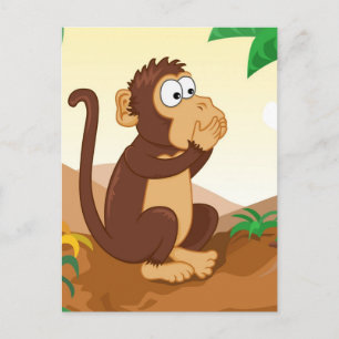 Cartão Postal Os três macacos sábios