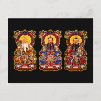 Cartão Postal Os Três Puros