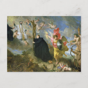 Cartão Postal Os votos do Santo Aloysius de Gonzaga