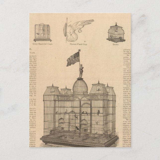 Cartão Postal Osborn Manufacturing Company (Frente)