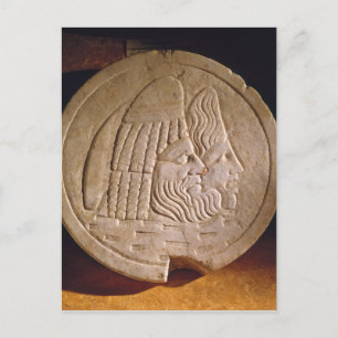 Cartão Postal Oscilum retrata máscaras teatrais