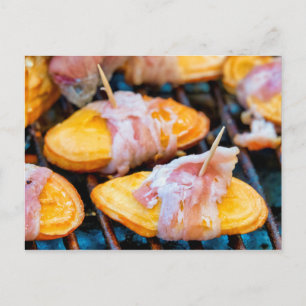 Cartão Postal Oscypek com bacon