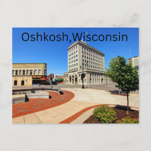 Cartão Postal Oshkosh, Cartão-postal de Wisconsin