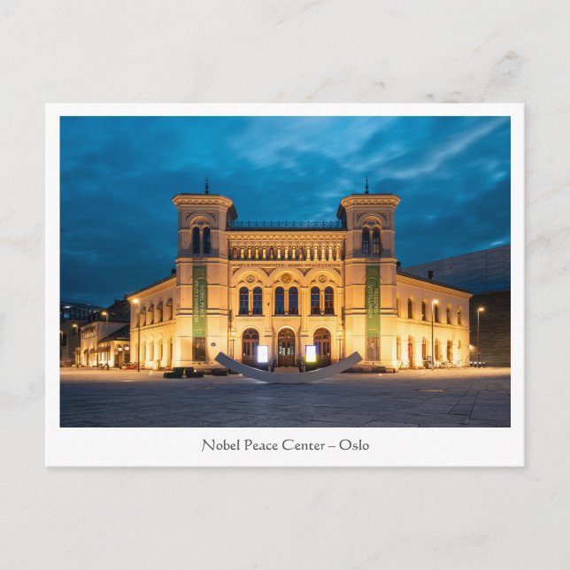 Cartão Postal Oslo Noruega (Frente)