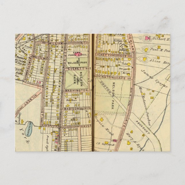 Cartão Postal Ossining, Nova Iorque (Frente)