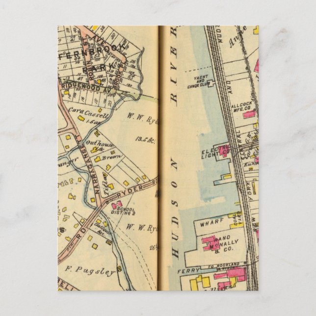 Cartão Postal Ossining, Nova Iorque 3 (Frente)