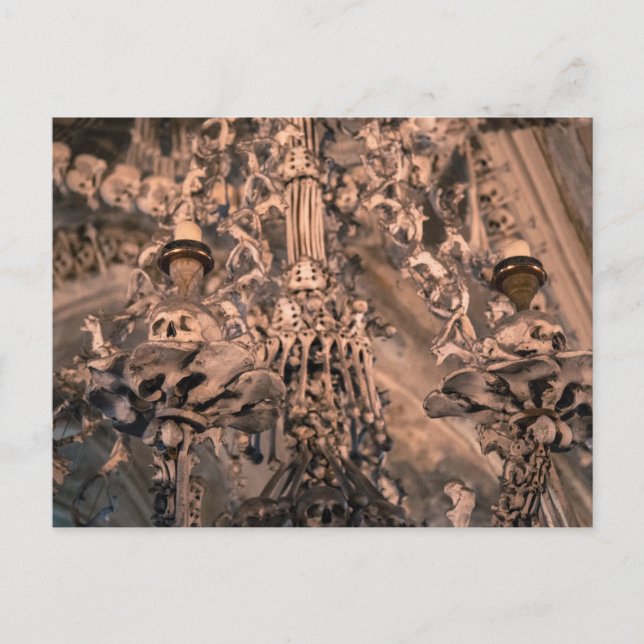 Cartão Postal Ossuary de Sedlec (Frente)