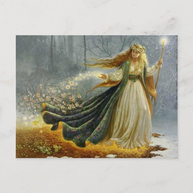 Cartão Postal Ostara (Frente)