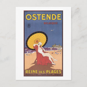 Cartão Postal Ostende Belgique