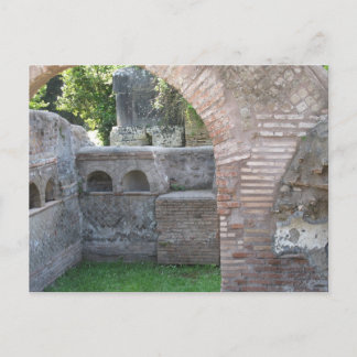 Cartão Postal Ostia Antica - Cidade do Porto da Roma Antiga