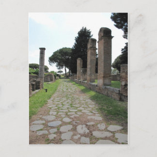Cartão Postal Ostia - Cidade do Porto da Roma Antiga