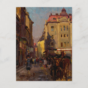 Cartão Postal Ostrava por Jozef Teodor Mousson