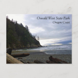 Cartão Postal Oswald West State Park, Costa do Oregon