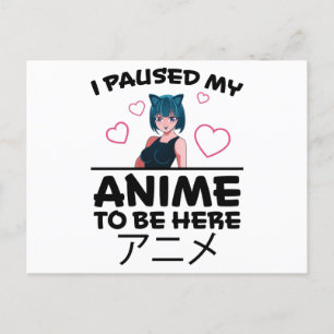 Cartão Postal Otaku Anime Girl Manga Cosplay Ramen Japonês Pres