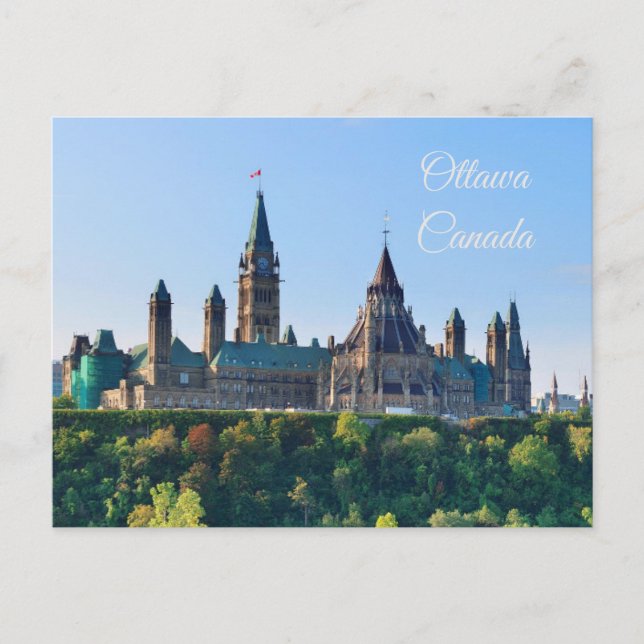 Cartão Postal Otava Canadá (Frente)