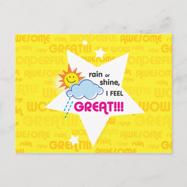 Cartão Postal Ótimo Dia (Frente)