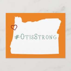 Cartão Postal Otis Strong Rope Heart White