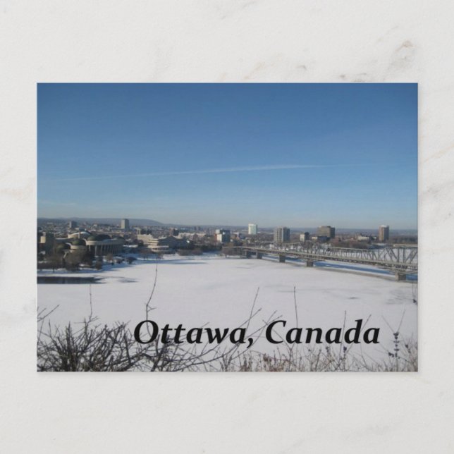 Cartão Postal Ottawa Canadá (Frente)