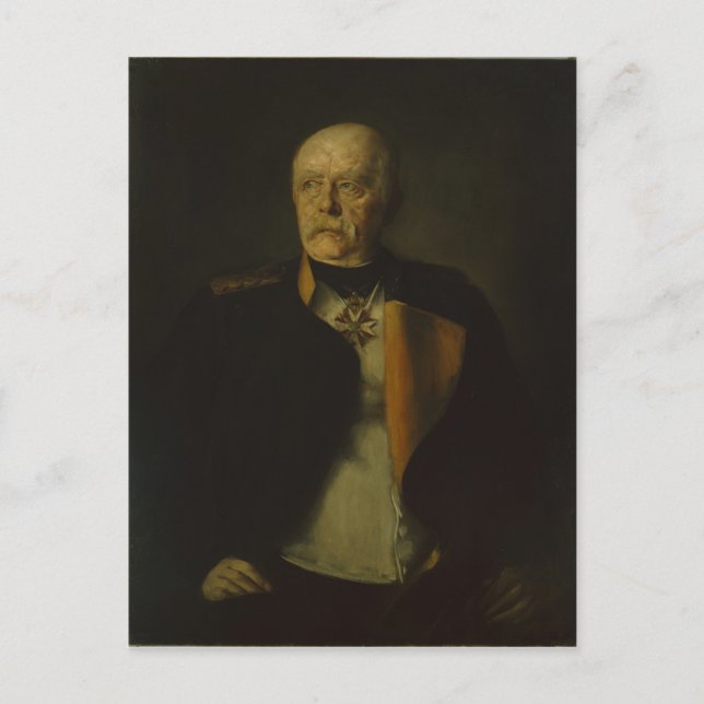 Cartão Postal Otto von Bismarck, c.1890 (Frente)